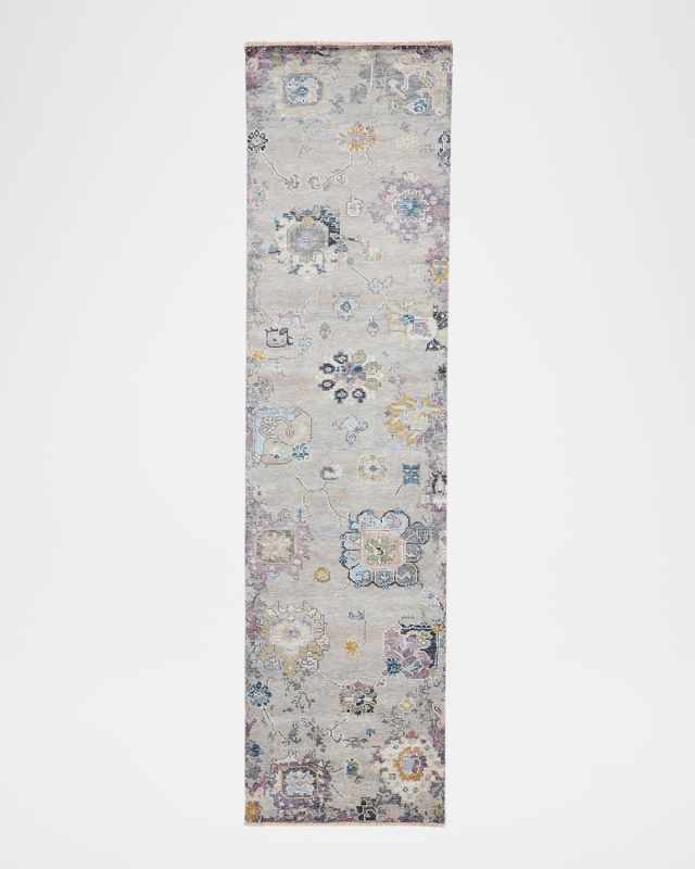 Jocelyn Hand-Knotted Runner, 2' x 10'